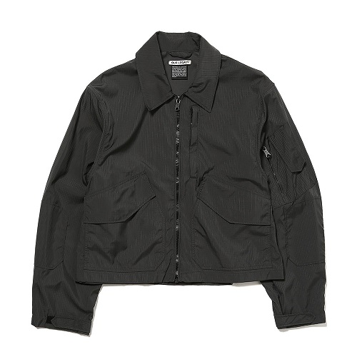 OUR LEGACY「COLD WEATHER FLY JACKET BLACK SOFT